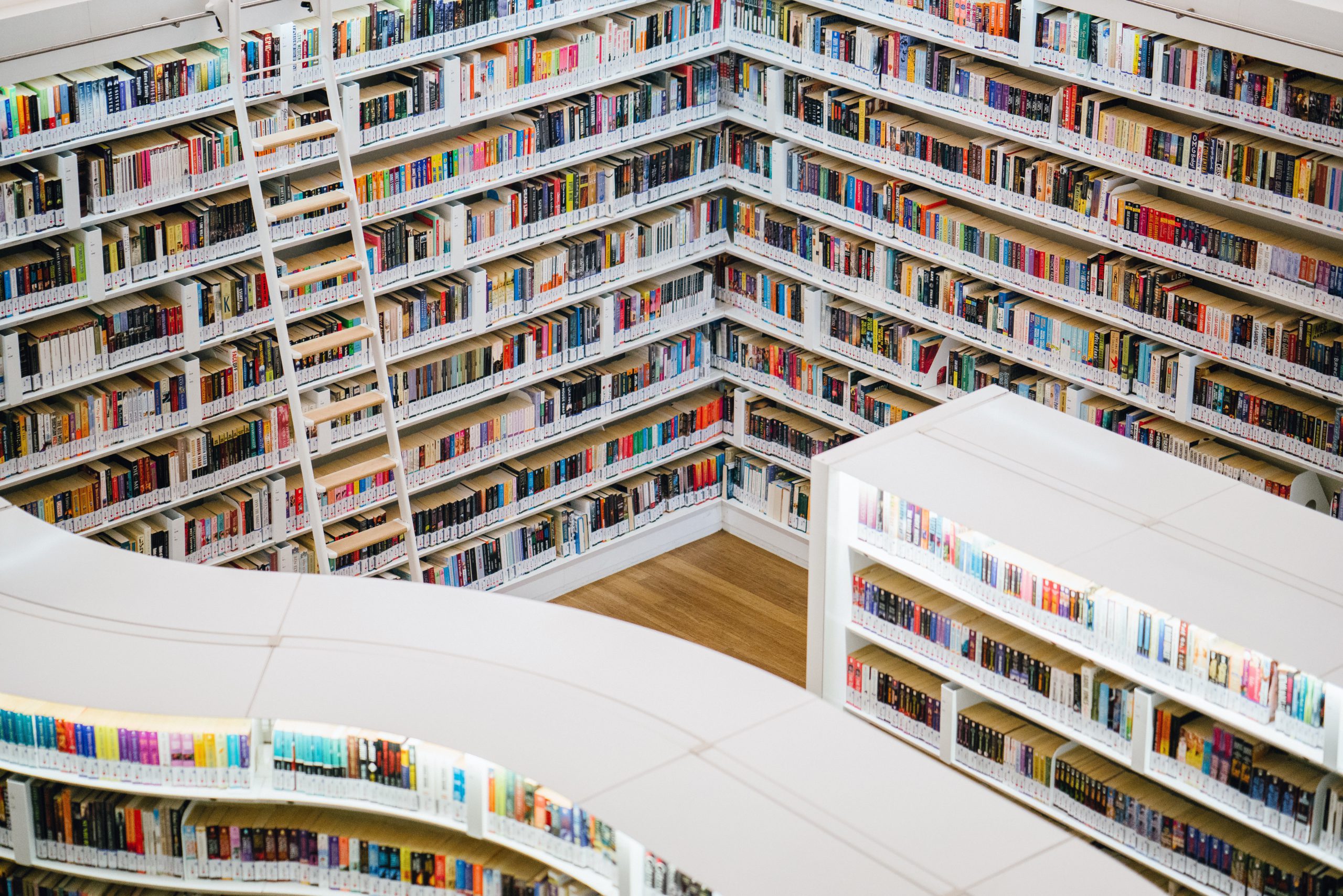 books in library