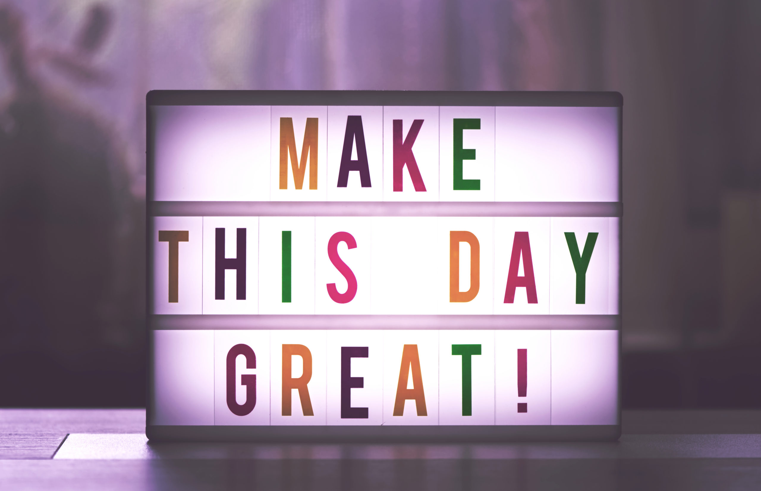 make this day great lightbox