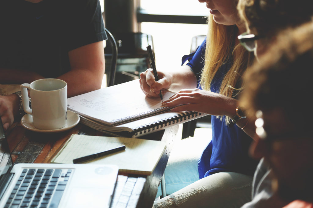 students in study group